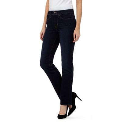 Blue 314 shaping straight jeans